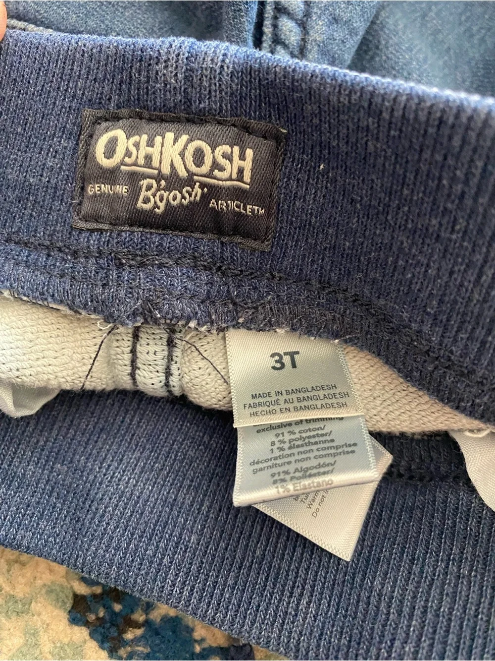 OshKosh B'gosh Navy Blue Jogger Pants for Kids